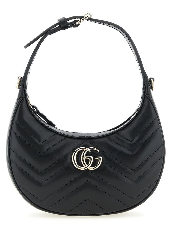 Gucci Gg Marmont Shoulder Bags - Black | 9a0adcb1ce94928826130e0af5637b2198adec10
