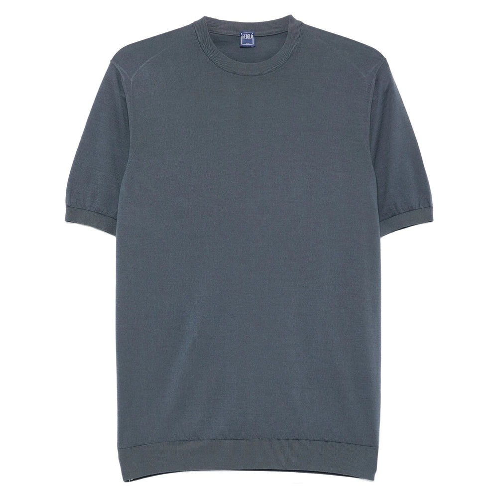 Fedeli T Shirts - Blue | 3434e73dd59b7b76cd510ea2b16c24bb08cf3d3a