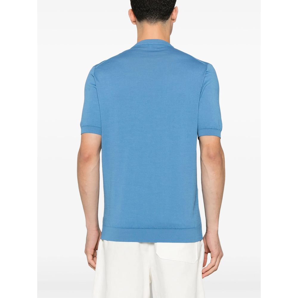 Fedeli T Shirts - Blue | 549a82bf2203dbdf4bf7721dd03b304e671a8a2e