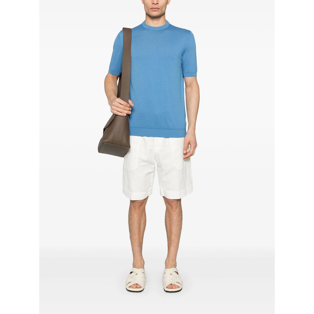 Fedeli T Shirts - Blue | 38bc04528bc35f723195c27df922e35e7067bee1