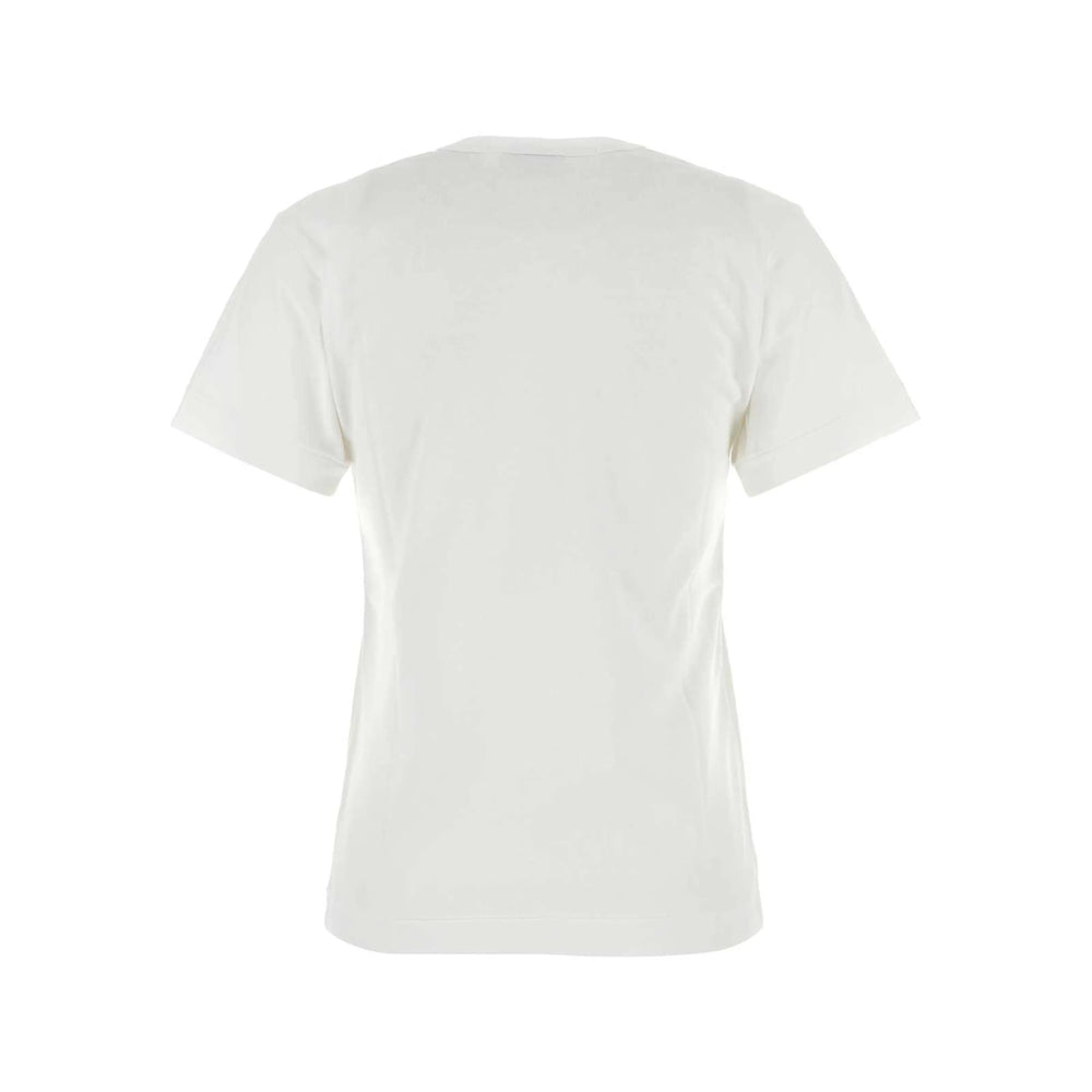 Comme Des GarÇOns Play T Shirts - White | 6a754bf179dd9b4f6a8d7100e4942528c59e9847