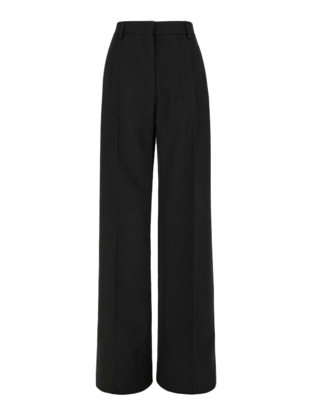 Grisaille Wool Trousers Black