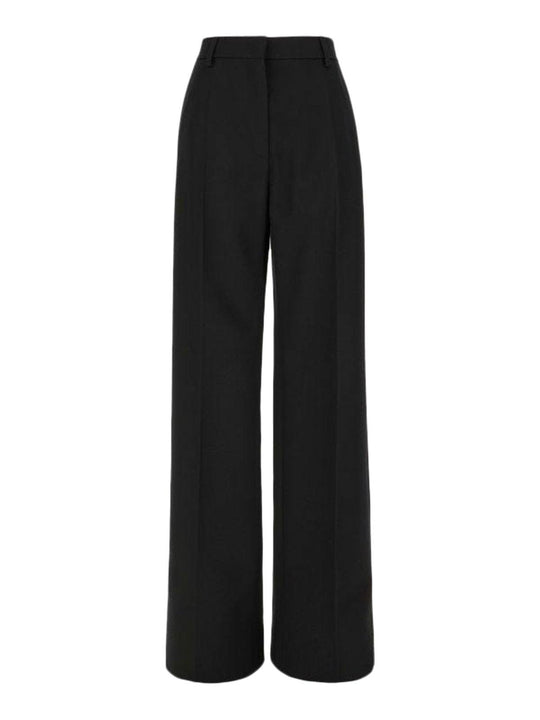 Grisaille Wool Trousers Black