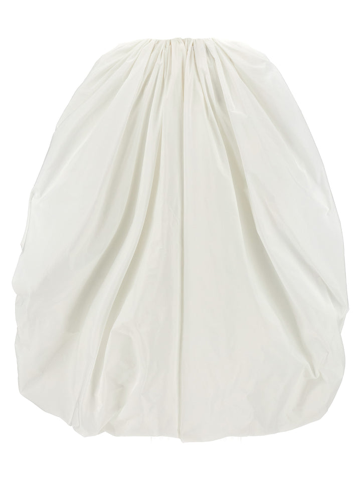 Short Cape Dress Dresses White