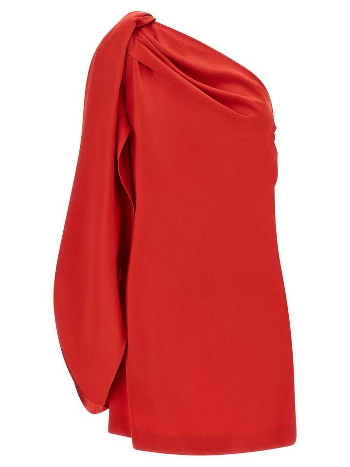 Stella Mccartney One-Shoulder Dress Dresses - Red | 4fa9552ccb092c7fa024bbd7a1da9615703d5a09
