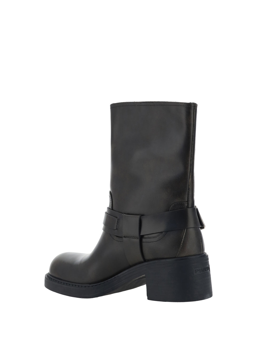 ALYS 02 - ANKLE BOOT BRUSHED CALF LEATHE