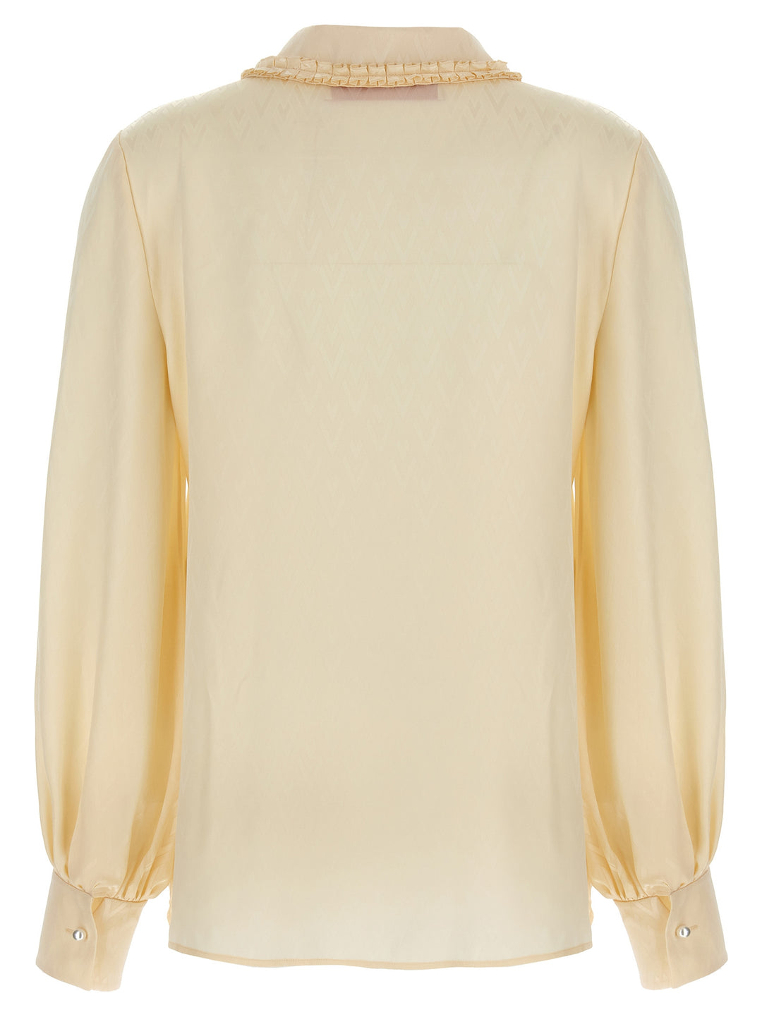 Valentino Garavani Toute La V Shirt and Blouse - Beige | d748ad387f81359b4b4bc5c3b835993689f5c94c