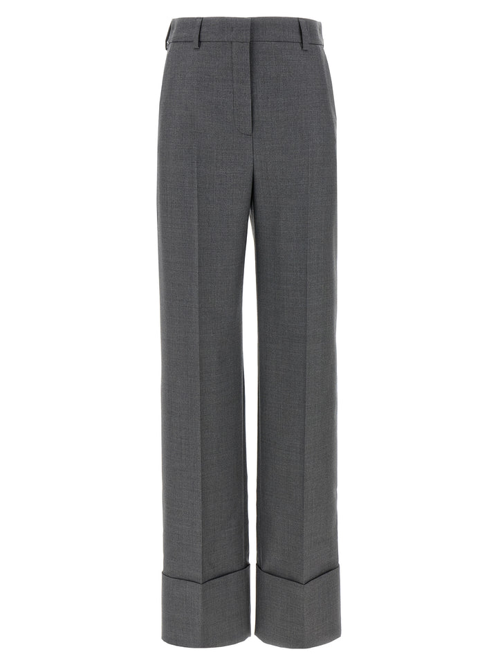 Valentino Garavani Valentino Garavani Wool Pants - Gray | 304a4c6b328f54431439d1295c0710144c7ce042