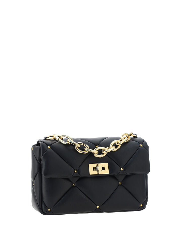 LARGE SHOULDER BAG | ROMAN STUD | NAPPA