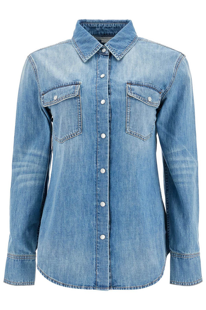 'Vintage Wash Denim Shirt'