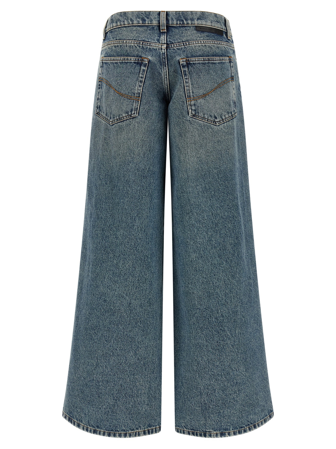 Stella Mccartney Lace-Up Jeans - Blue | ef20f0276c068e87177e2cc07b62a32ab59c81a8