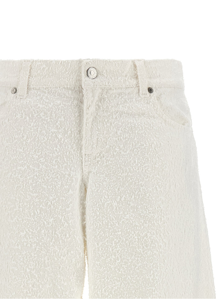 Stella Mccartney Boucle Jeans - White | 3efe85f2be51de0c49a25ddbe7228c7d6d5d2d4a