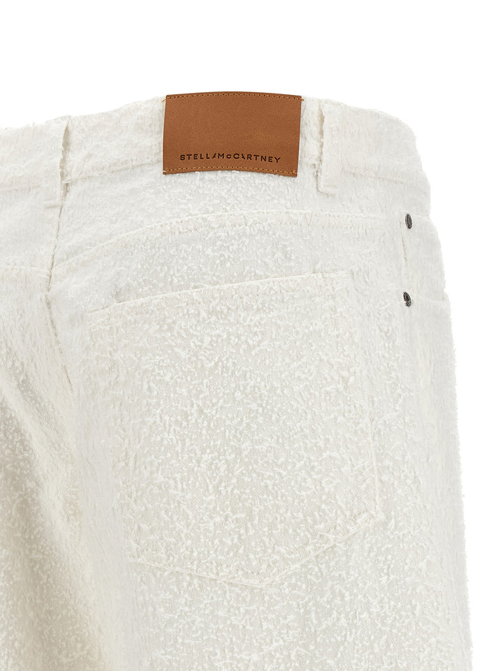 Stella Mccartney Boucle Jeans - White | 7e21ba6caf4e1cba34cbe37a0e1097b3fb599f3c