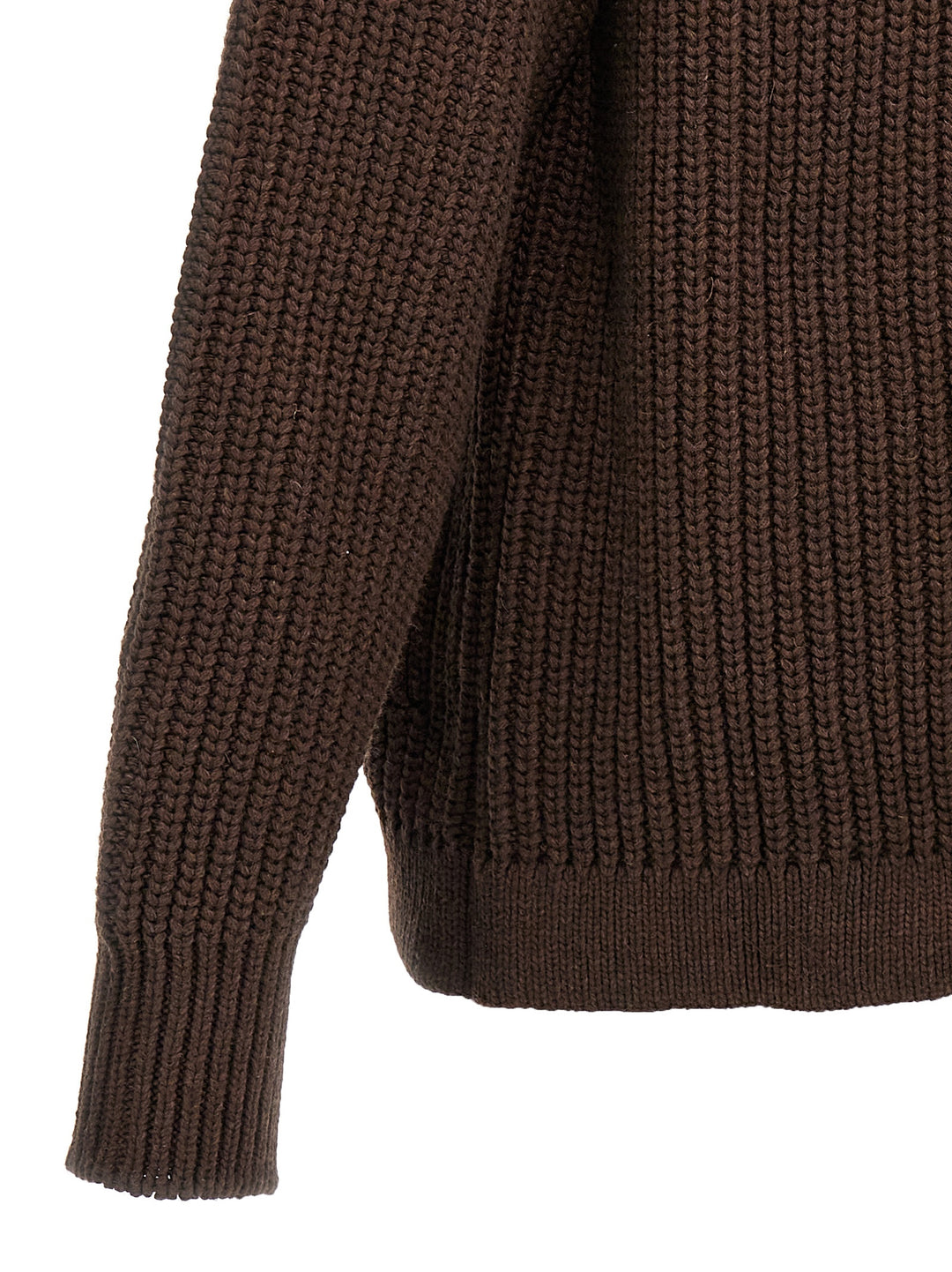 Wool Cardigan Sweater, Cardigans Brown