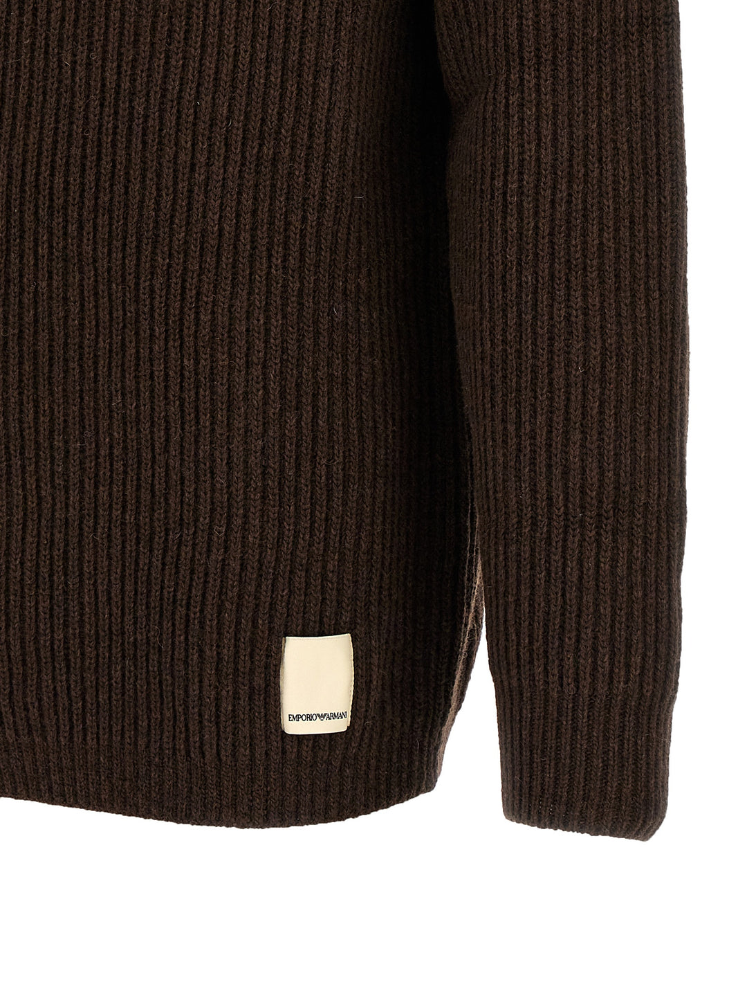 Ribbed Sweater Sweater, Cardigans Brown