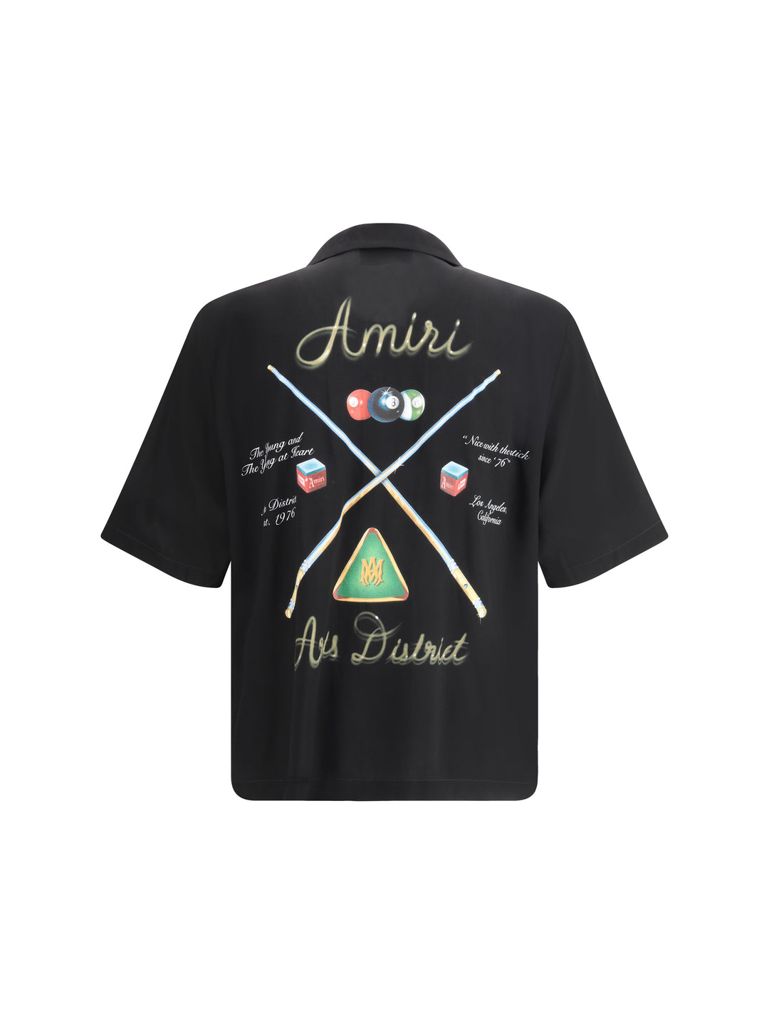 AMIRI POOL CUE BOWLING SHIRT