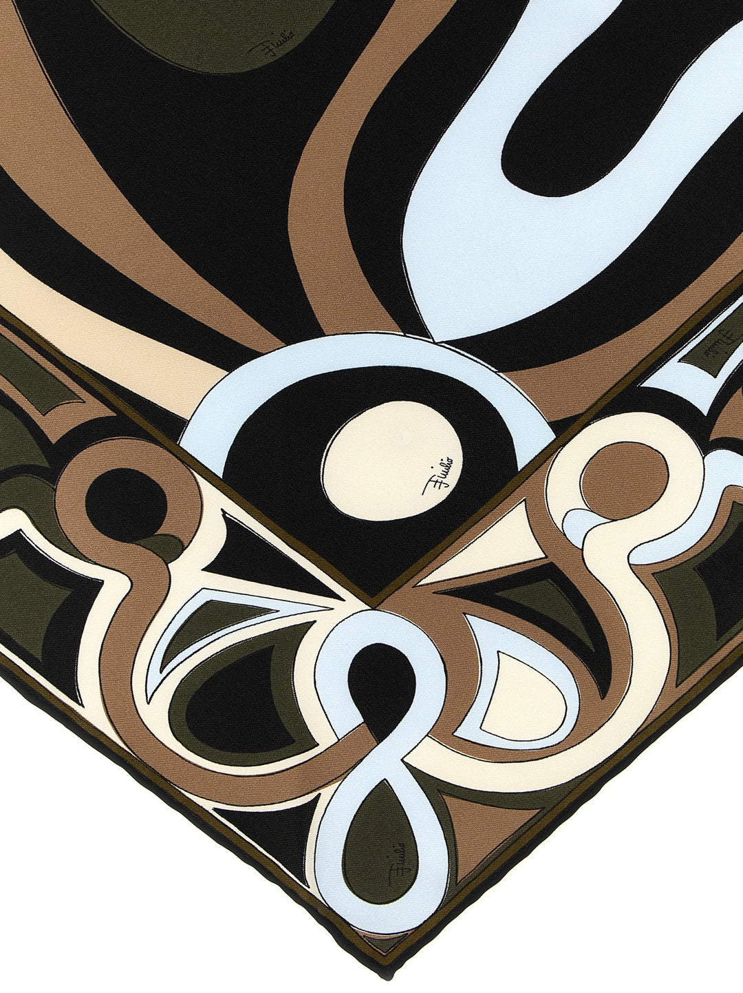 Emilio Pucci Triangle Scarf Scarves and Foulards - Multicolor | 8ca9bcb53be26fe7e4b5993e51f1d38eecc9a3f1
