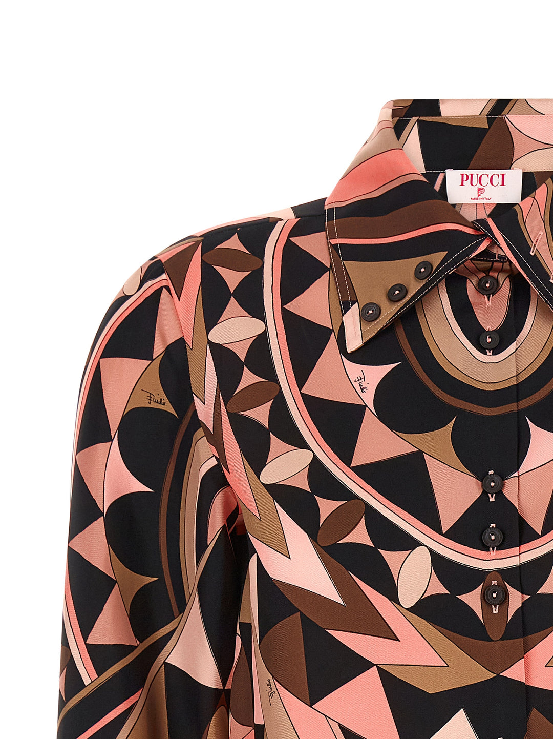 Emilio Pucci Manuba Shirt and Blouse - Pink | 1e21c040aad44d0424ff1ff9ed50752420b8d2b2
