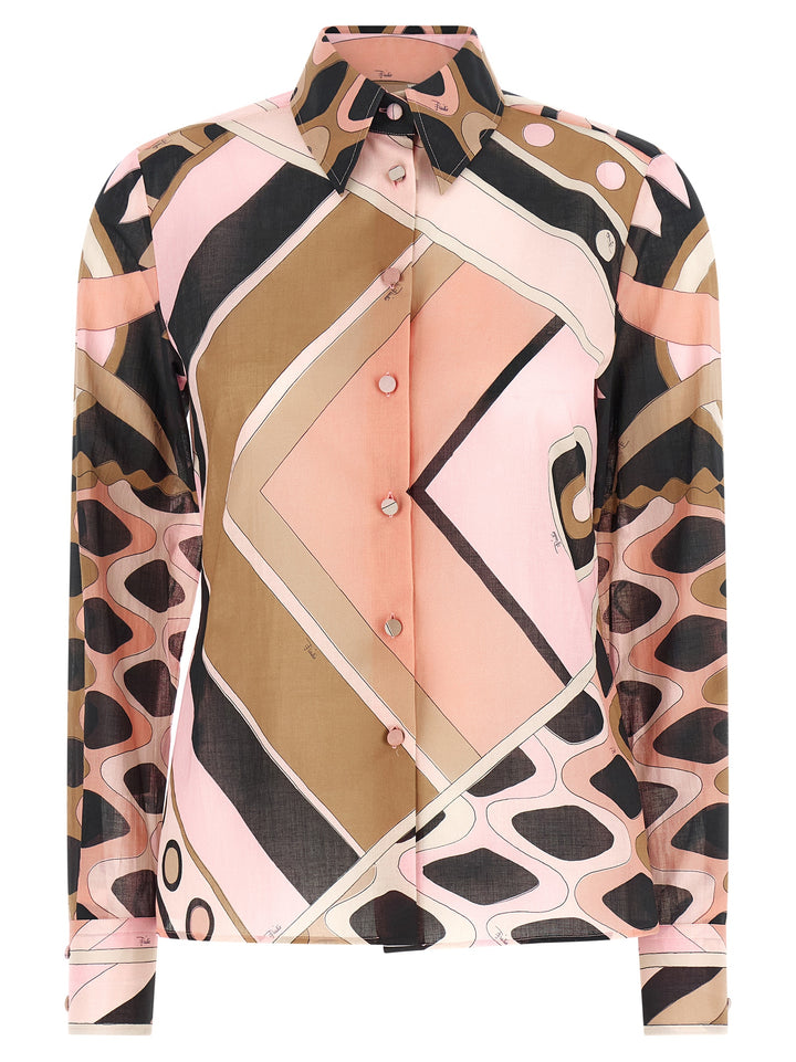 Emilio Pucci Vivara Shirt and Blouse - Pink | 878183399483b0fc22ba97c9e57a62babd972970