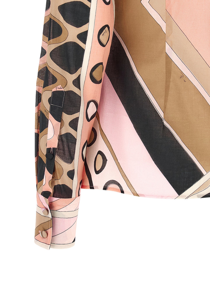 Emilio Pucci Vivara Shirt and Blouse - Pink | 59427fded3be45a85987bd6f9f54c313b8acde4b