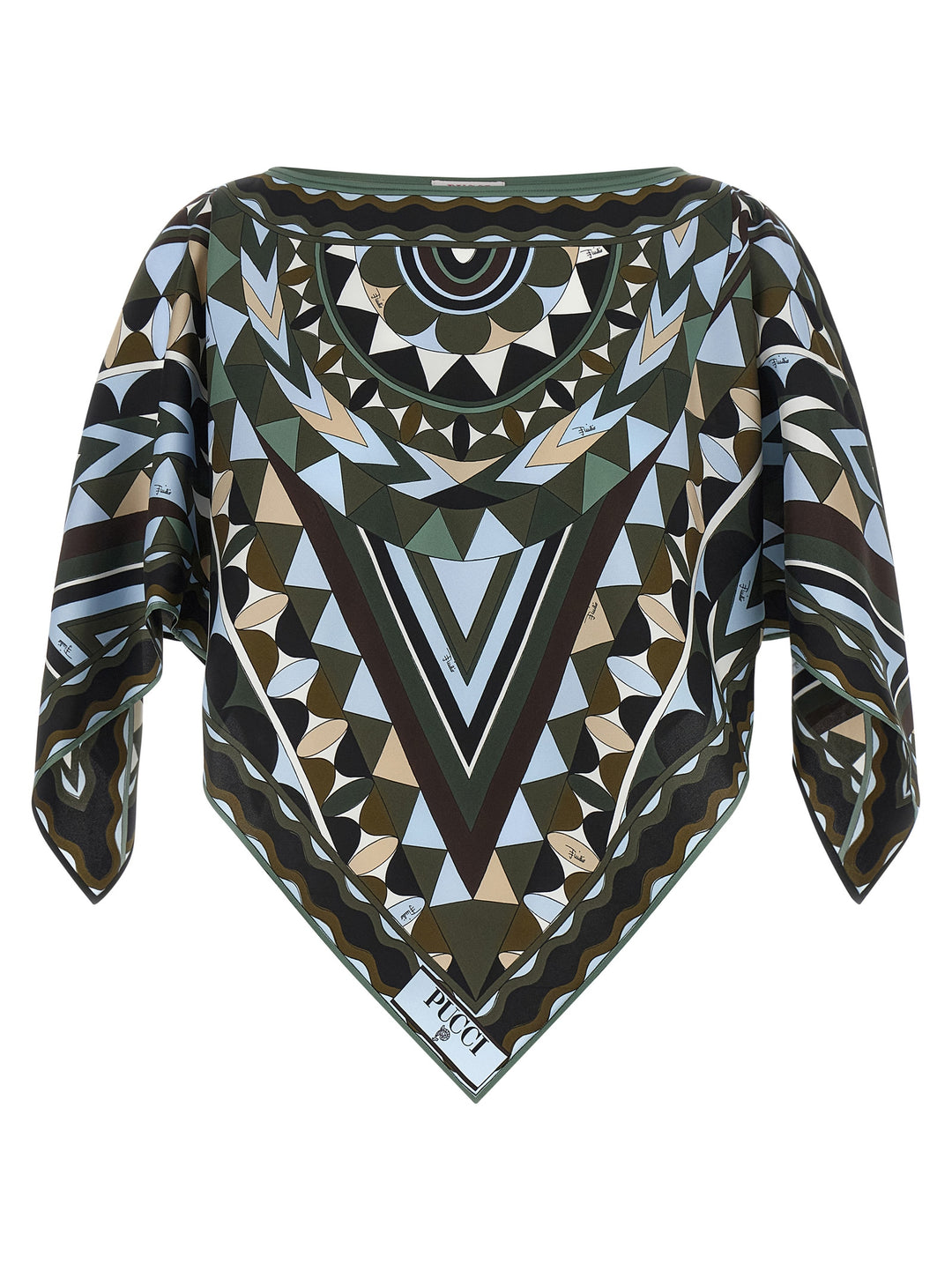 Emilio Pucci Manuba Tops - Green | ef386547c4cee340bd82c4ce46e8fd2da1b57e36