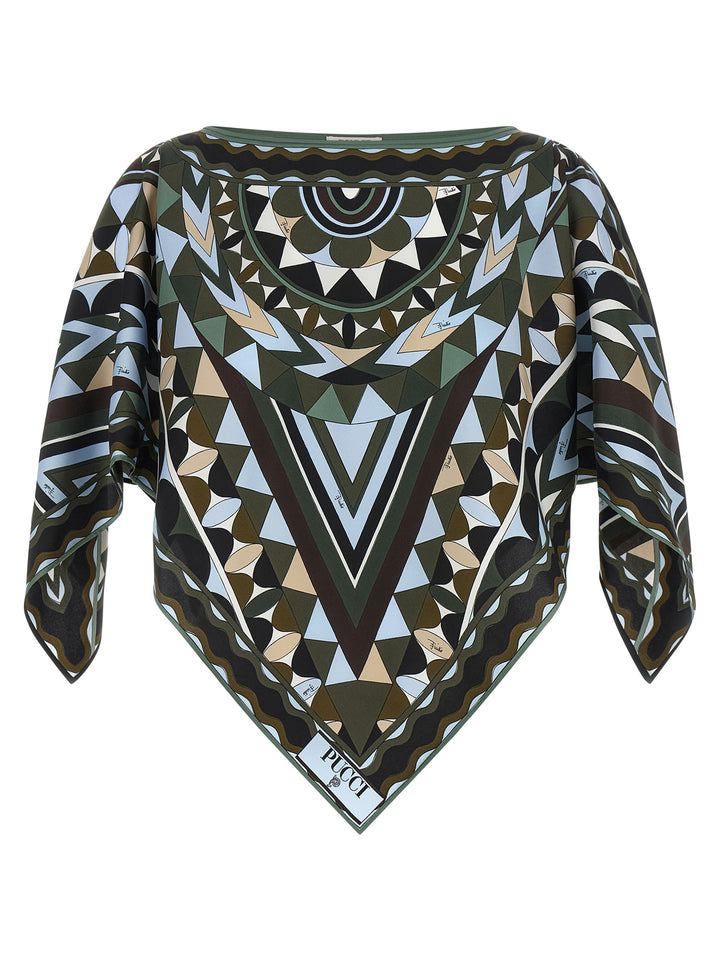 Emilio Pucci Manuba Tops - Green | ef386547c4cee340bd82c4ce46e8fd2da1b57e36