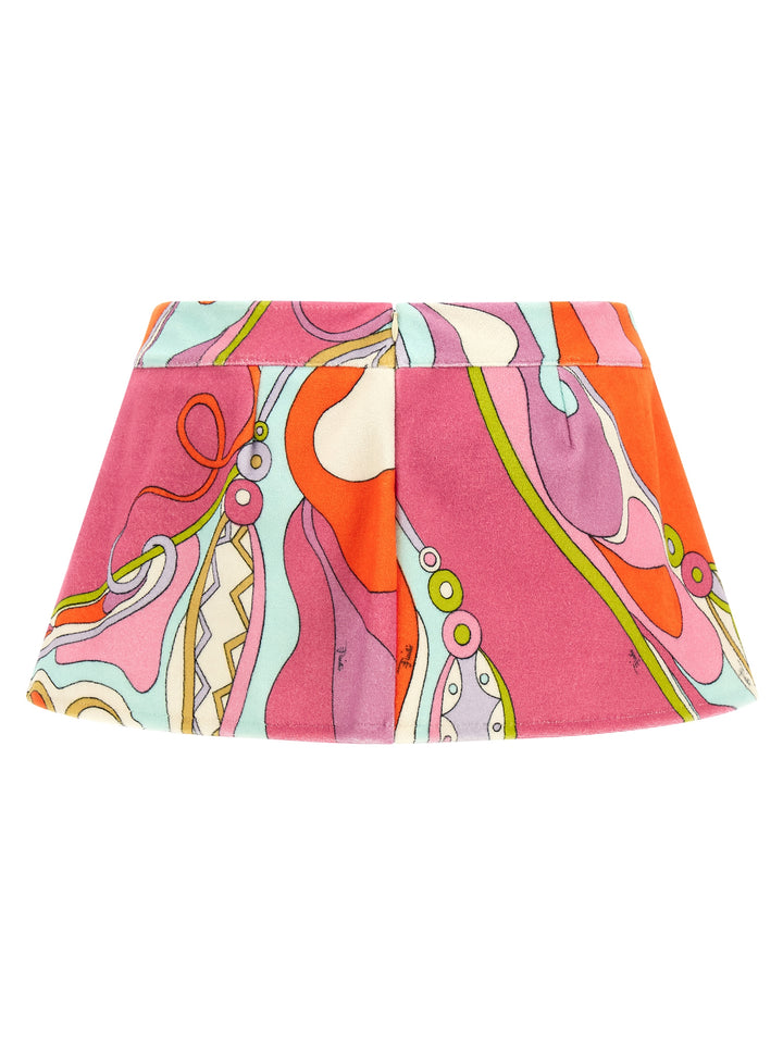 Emilio Pucci Orchidee Bermuda and Short - Multicolor | ea3e54a56efa6ff1c6c41cb1b8622c8bf05b51b1