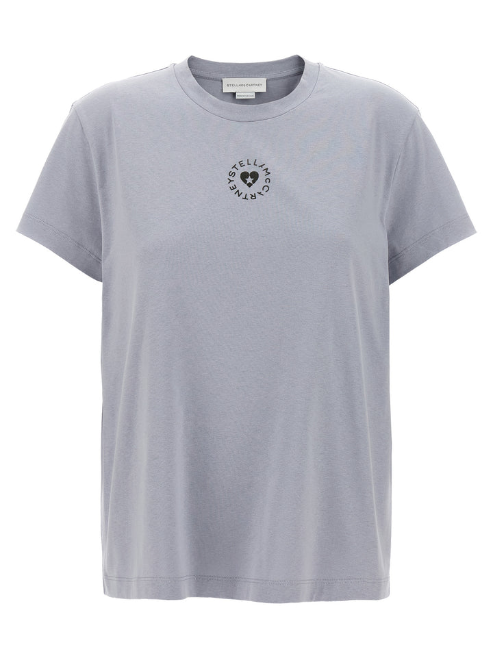 Stella Mccartney Lovestruck Logo T-shirt - Light Blue | 2e33fffeeff3d0440611b93049c2a67ccecf1136