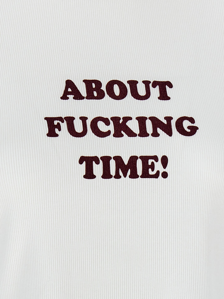 About F* Time T-Shirt White