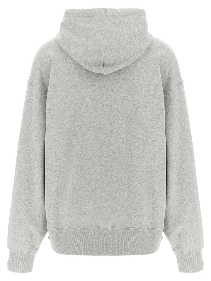 Logo Hoodie Sweatshirt Gray