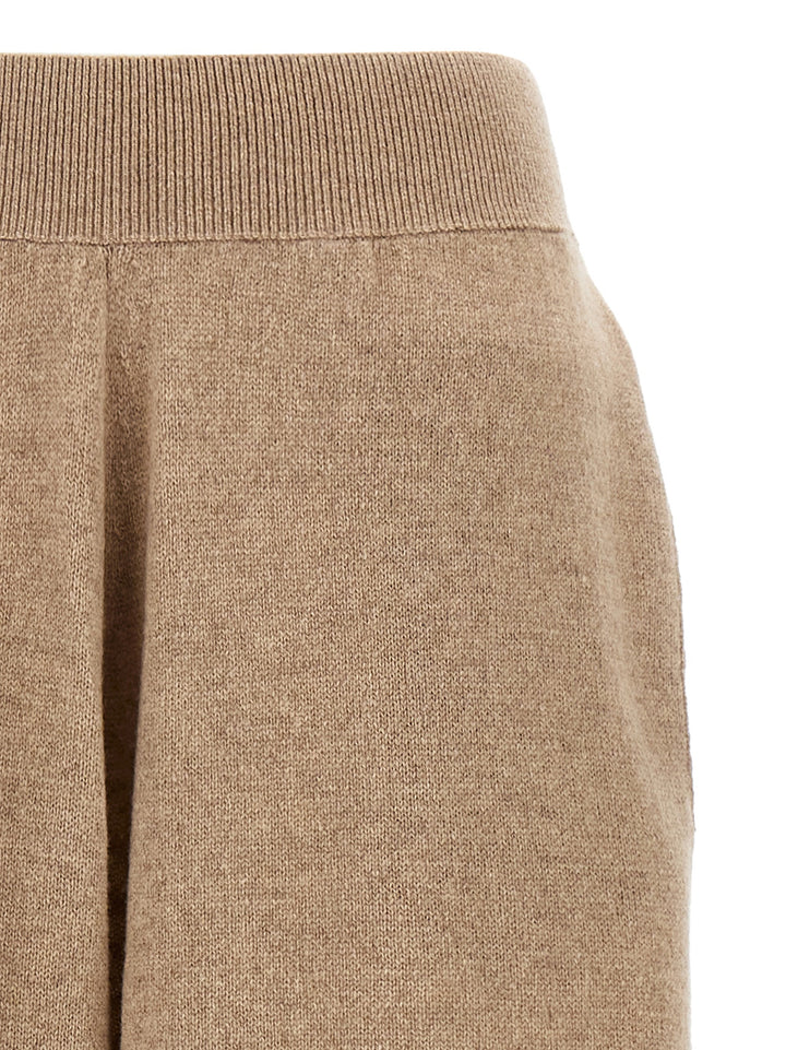 Knitted Pants Beige