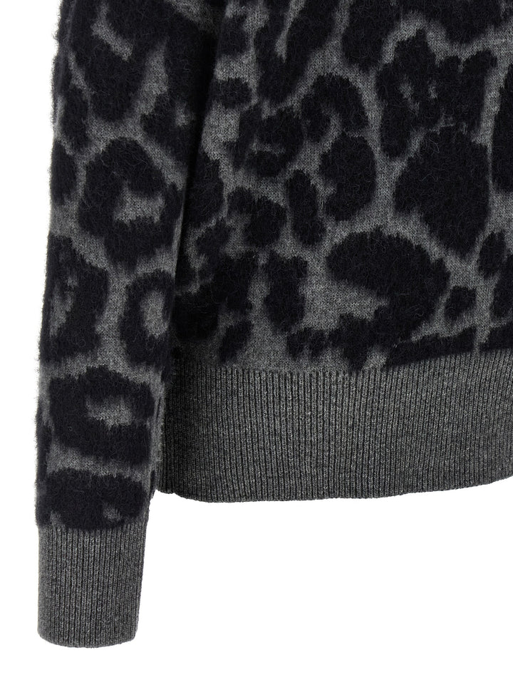 Stella Mccartney Turtle-Neck Sweater Sweaters and Cardigans - Gray | 4c000d157fc333fca349025148ac95a00e062a16