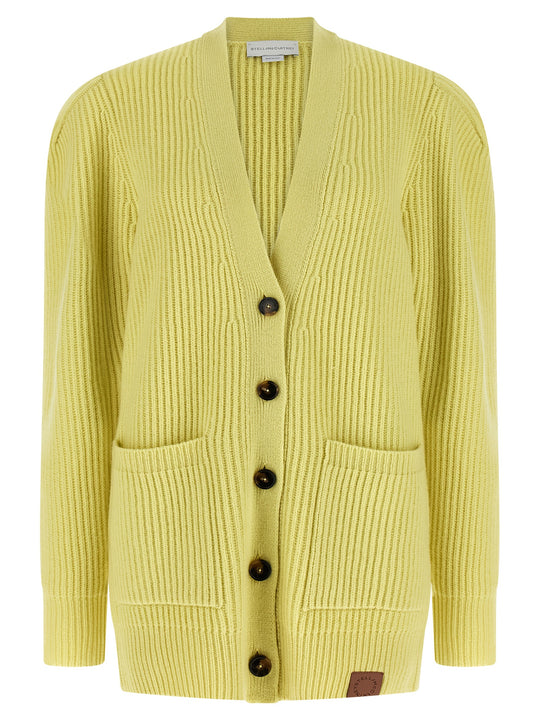 Thick Knit Cardigan Sweaters And Cardigans Yellow