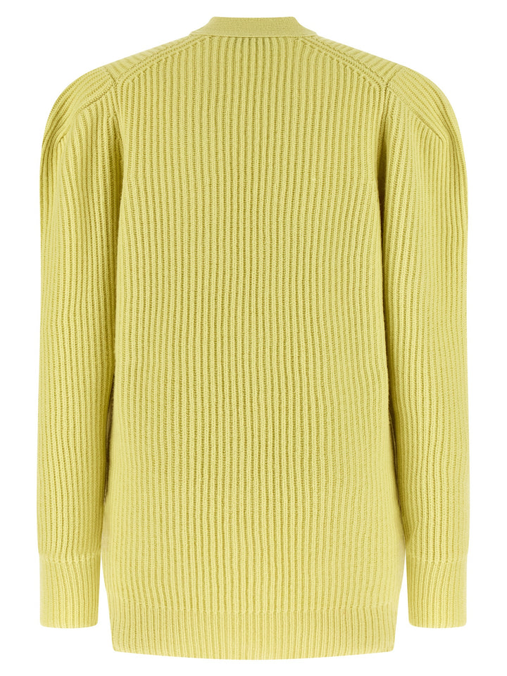 Stella Mccartney Thick Knit Cardigan Sweaters and Cardigans - Yellow | a4383ada54a51aa623bb9812dc46f12c417a4def