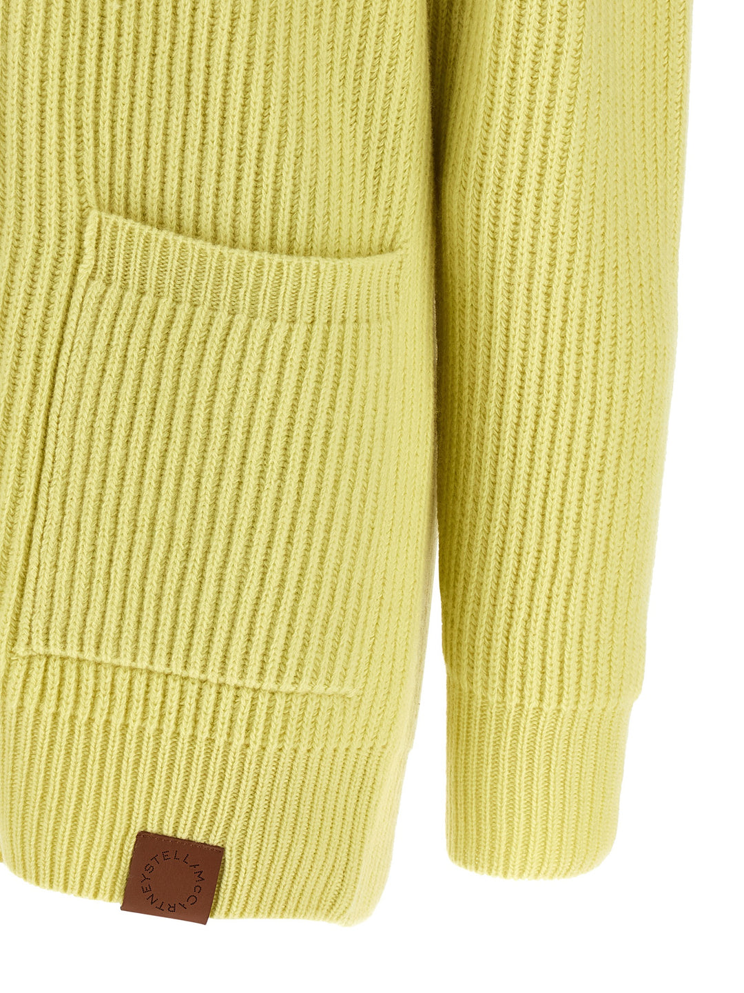 Stella Mccartney Thick Knit Cardigan Sweaters and Cardigans - Yellow | 1734a6036a2fcd12cd1941c228fb4e3ca187a04a