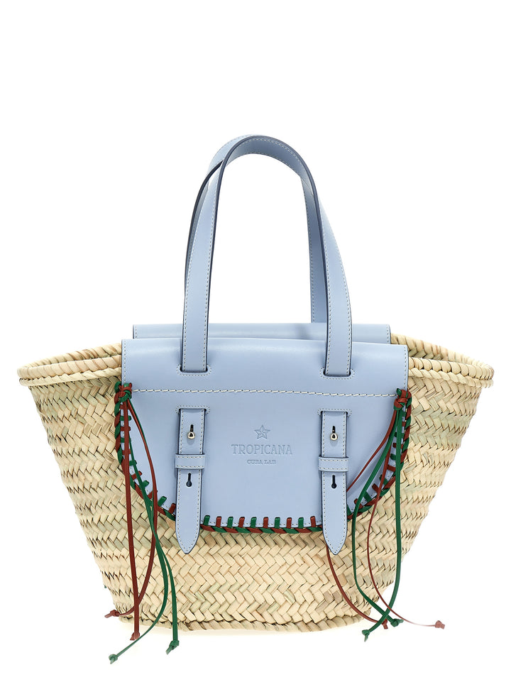 Tropicana Tote Bag Light Blue