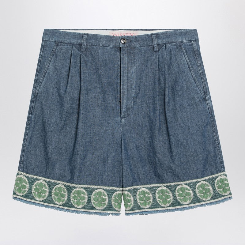 Valentino Shorts - Blue | dd829ffafdc512bb68b1e2fe9d02952779639940