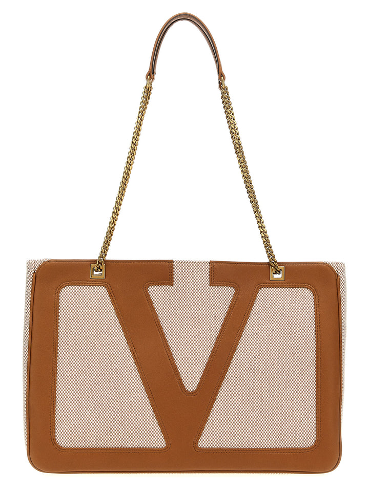 Valentino Garavani Viva Superstar Tote Bag - Beige | 3fbc2cd13b527bfe35962d5be4fc1f9eaa9db277