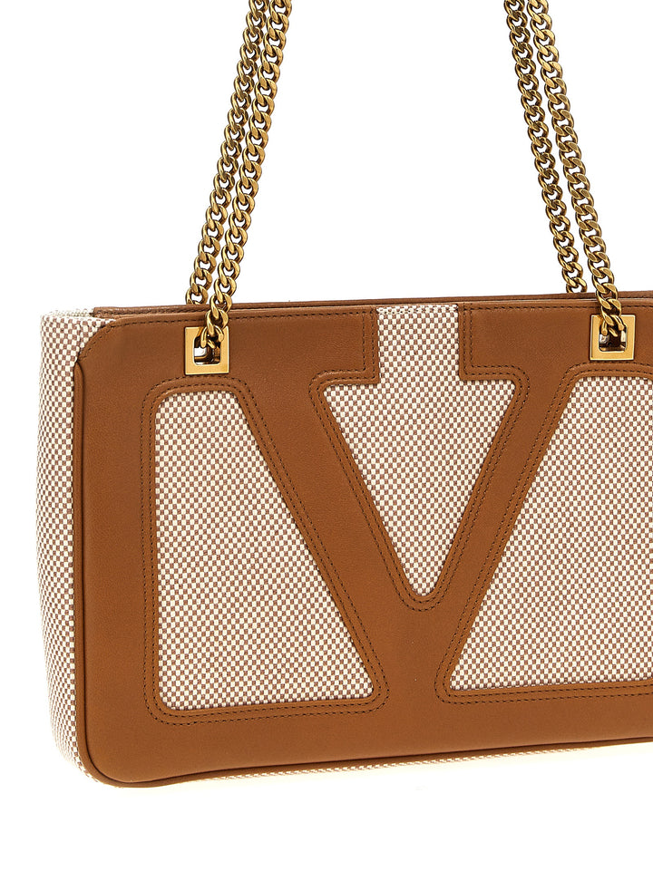 Valentino Garavani Viva Superstar Tote Bag - Beige | 449fbfeb560383a00e88e9bd3e552aebe8859cac