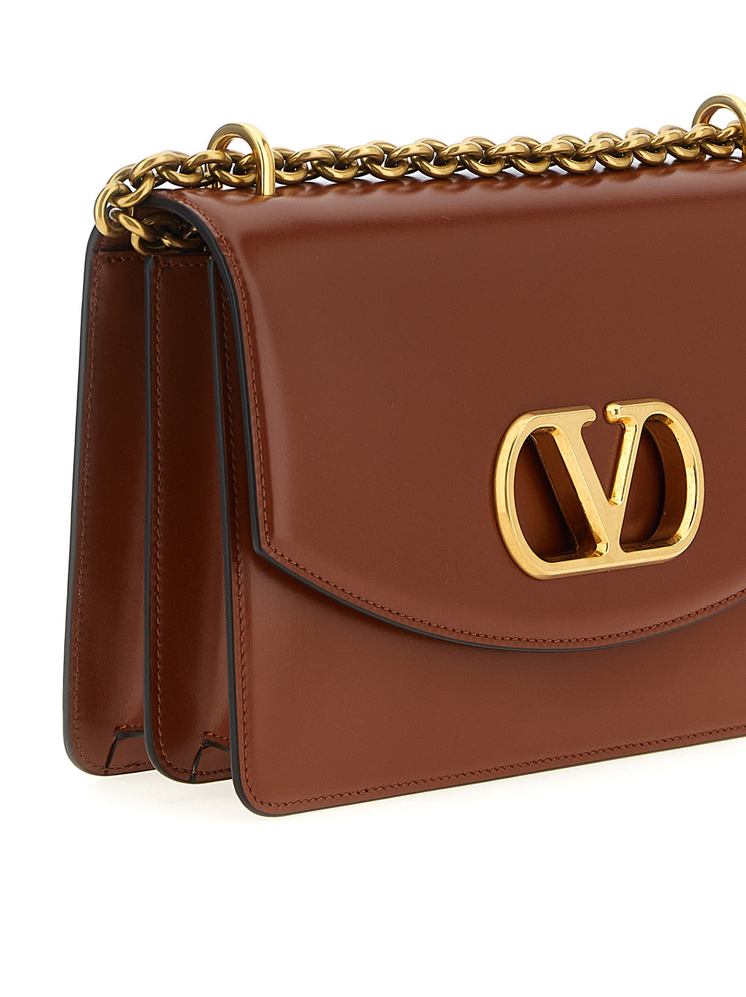 Valentino Garavani Vain Shoulder Bags - Brown | fd854a6612f8ea23b631c67fbbde46d299da0f44