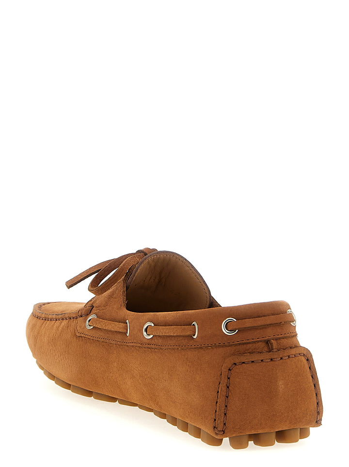 Valentino Garavani Driver Fastaway Loafers - Brown | 36e12301021eb844ef4e5e94c92135f34d2635a2