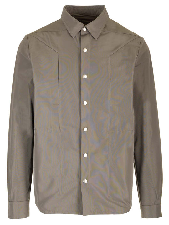 Fogpoket Dove Grey Shirt Jackets Grey