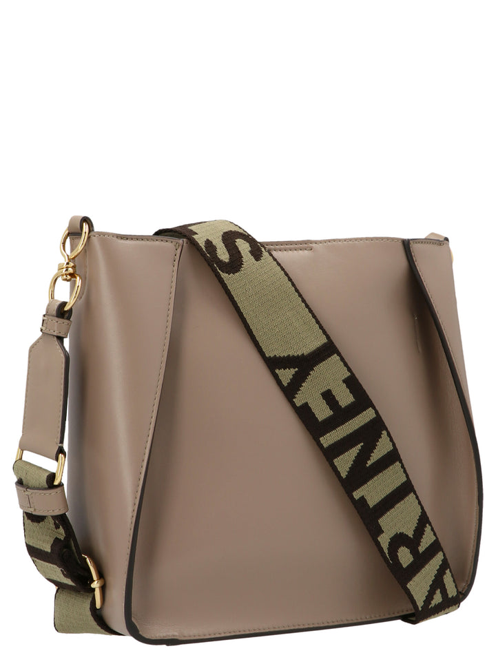 Stella Logo Crossbody Bags Beige