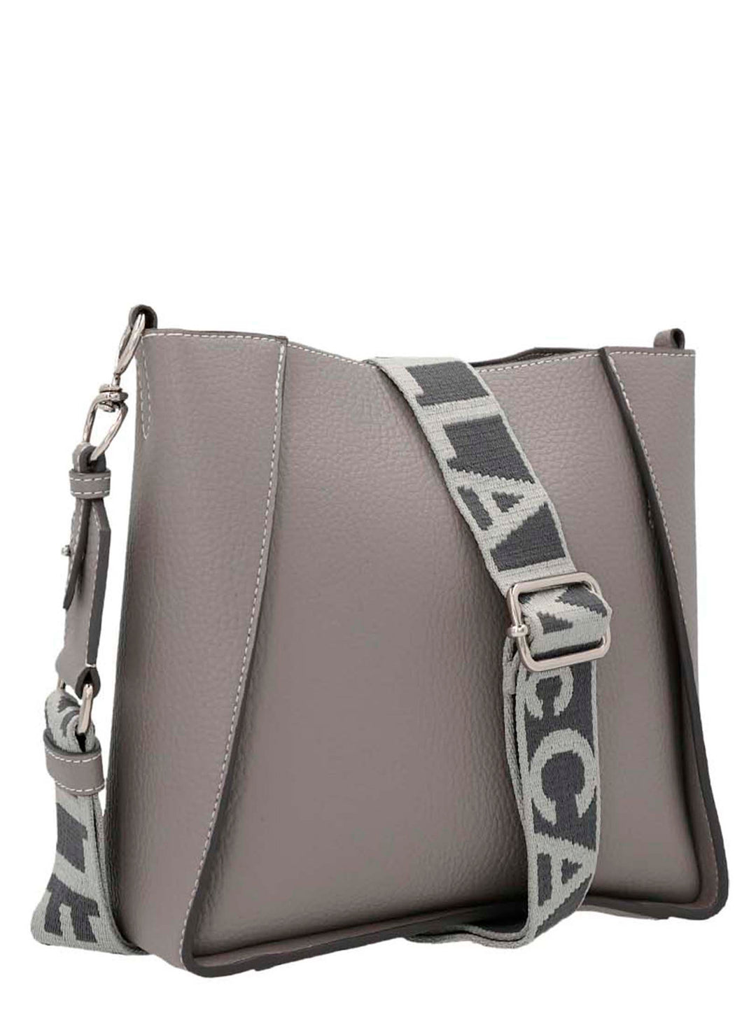 Grainy Mat Crossbody Bags Gray