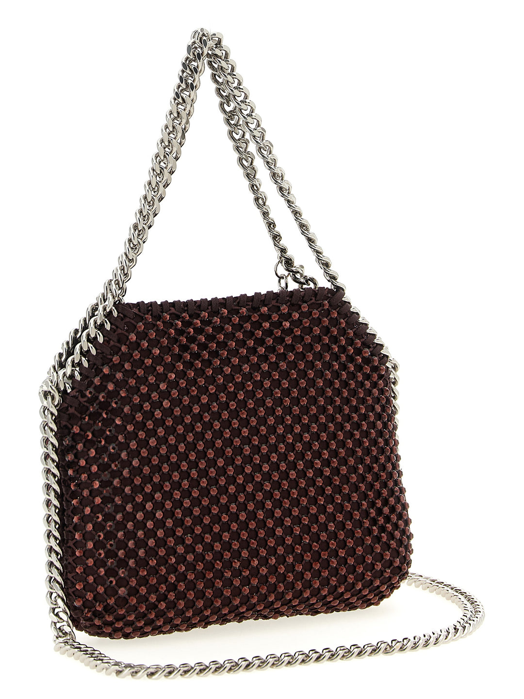 Stella Mccartney Falabella Nano Hand Bags - Bordeaux | 96b96849bc35a7a616db8c9bb1ac3581e5027d6e