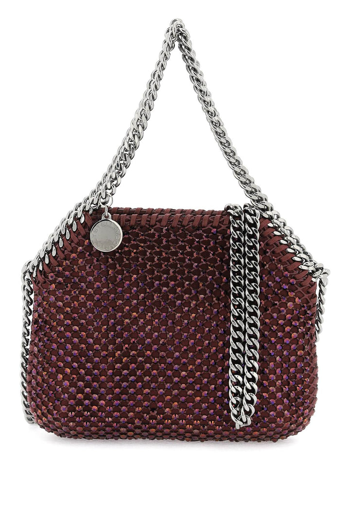 Falabella Mini Bag With Mesh And Crystals