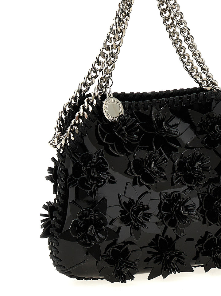 Flower Hand Bags Black