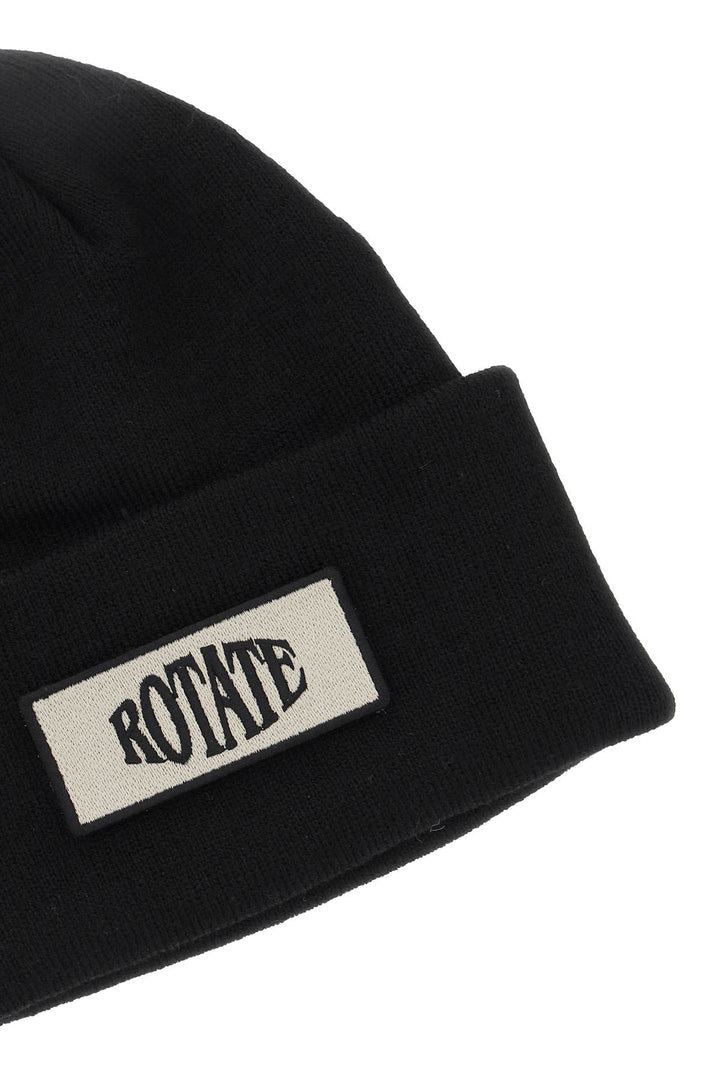 Beanie Hat With Logo Patch