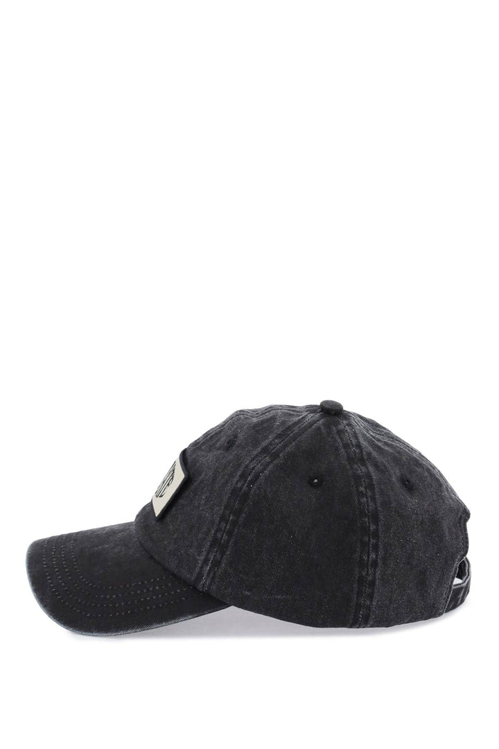 Baseball Cap With Logo Patch