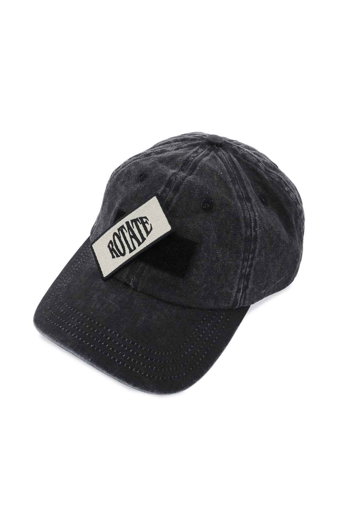 Baseball Cap With Logo Patch